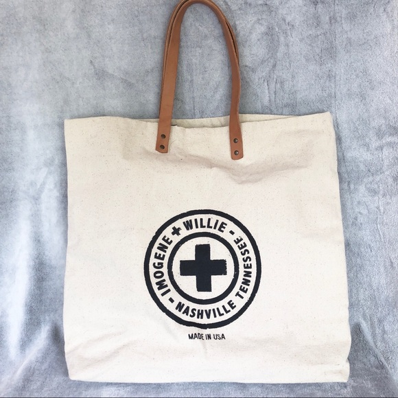 New Will Leather Goods XL Canvas Bag - Picture 1 of 8